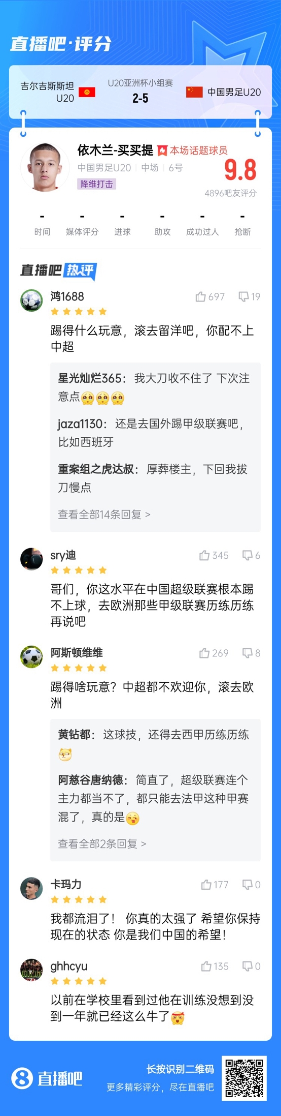  依木蘭這場多少妙傳了？毛偉杰回傳+依木蘭直塞“調(diào)虎離山”
