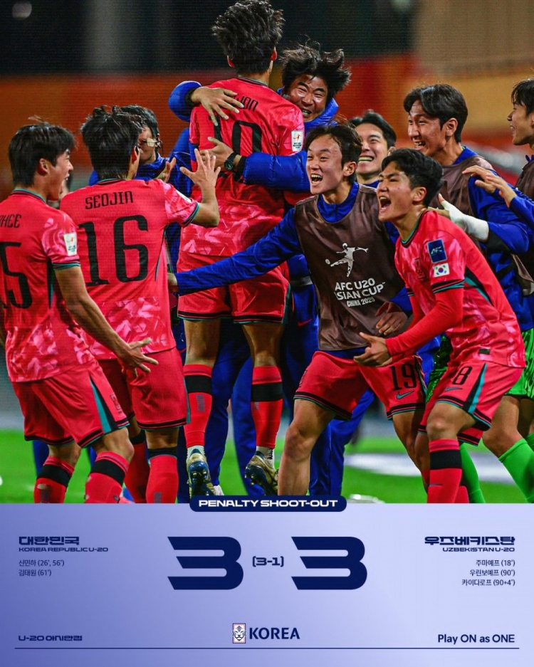  韓國U20門將：對撲點很有信心，訓練中一度10次射門撲出8次