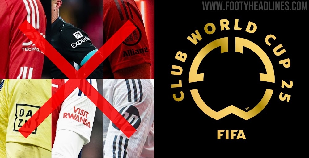  FIFA不允許世俱杯球隊有袖標(biāo)贊助，需貼上世俱杯徽標(biāo)