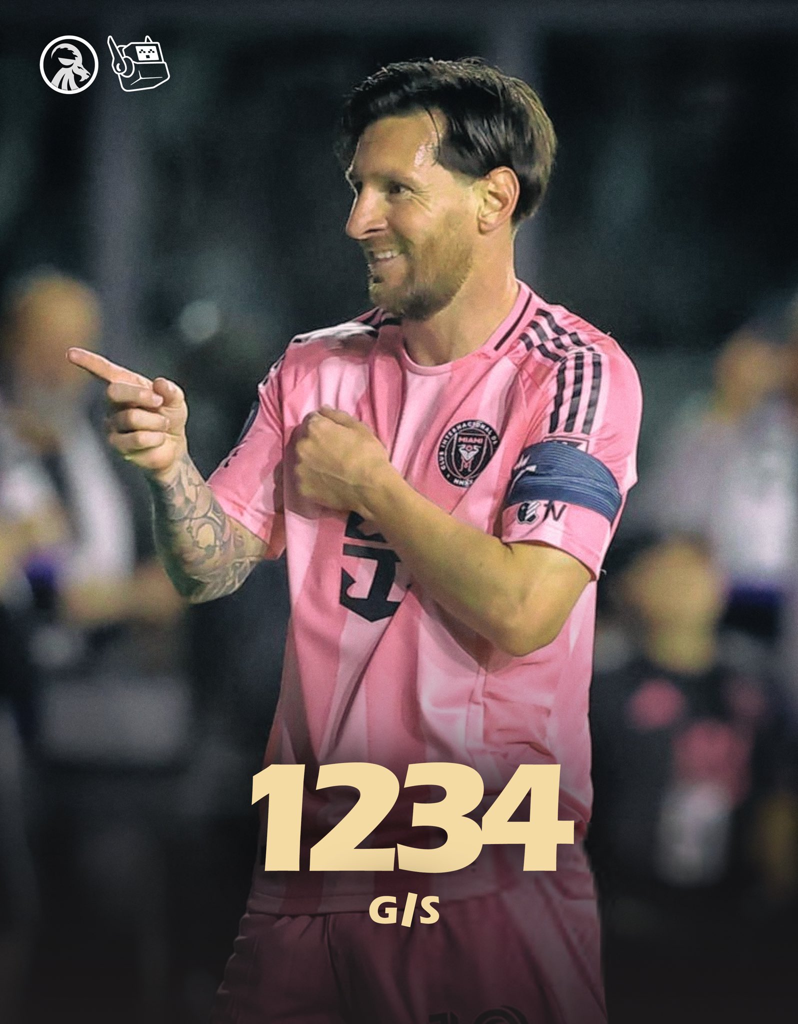  回歸即進球！37歲梅西生涯目前853球381助，參與進球數(shù)1234球！