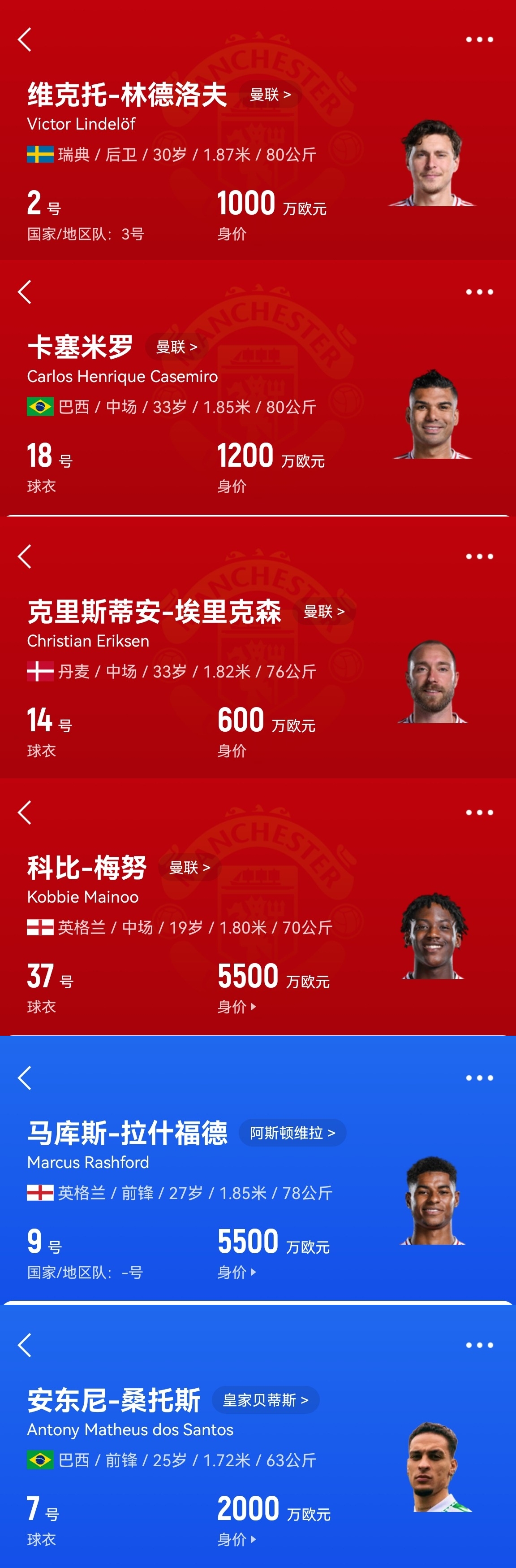  買誰說話！記者：曼聯(lián)套現拉什福德梅努等人，有信心投資頂級轉會