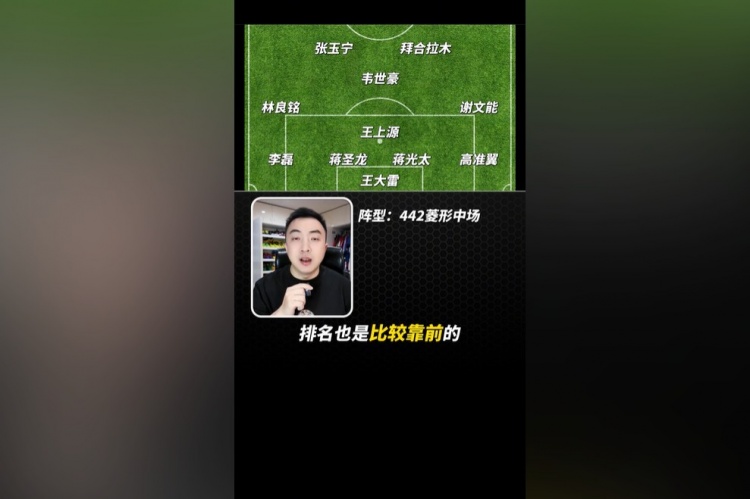  袁甲預(yù)測(cè)國(guó)足首發(fā)：可能塞爾吉尼奧要替補(bǔ)，首發(fā)是韋世豪