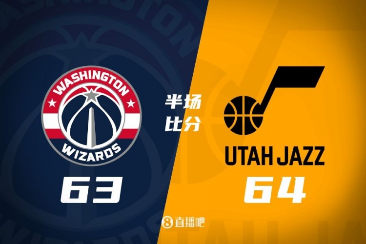  狀元之爭(zhēng)！半場(chǎng)戰(zhàn)報(bào)：奇才63-64落后爵士 薩爾20分&塞克斯頓16分