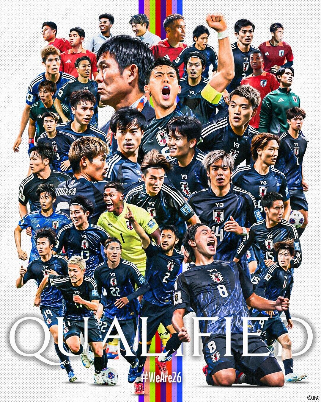  斷層領(lǐng)先！日本7輪6勝1平提前晉級(jí)世界杯，全球除東道主外首隊(duì)！
