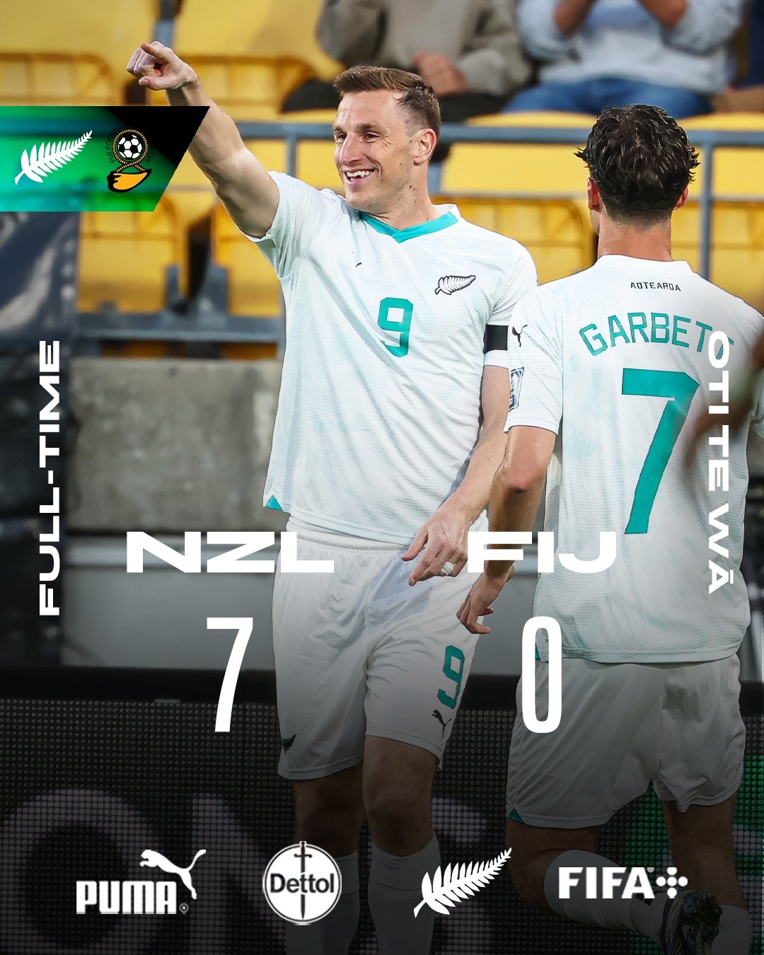  距世界杯一步之遙！新西蘭7-0進大洋洲決賽，其FIFA排名高國足1位