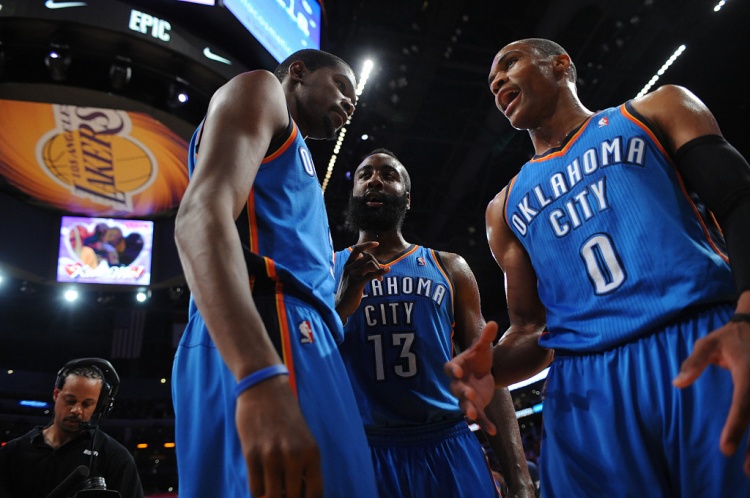  雷霆三少得分全部進入歷史前20！他們是NBA歷史最大的如果嗎？