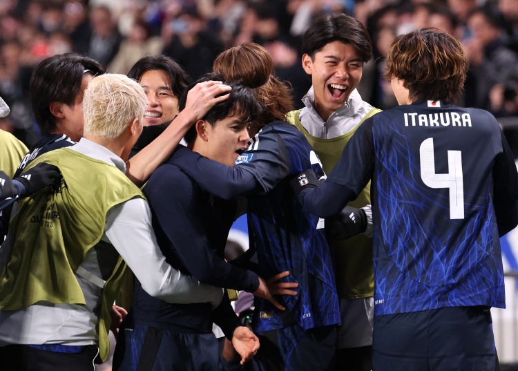  日本隊(duì)22名旅歐球員中15人來自五大聯(lián)賽，是22年3月出線時(shí)的兩倍